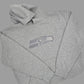 Go Hawks - Embroidered 8.5oz 280gm Midweight Pullover Hoodie (Grey on Grey)