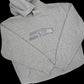 Go Hawks - Embroidered 8.5oz 280gm Midweight Pullover Hoodie (Grey on Grey)