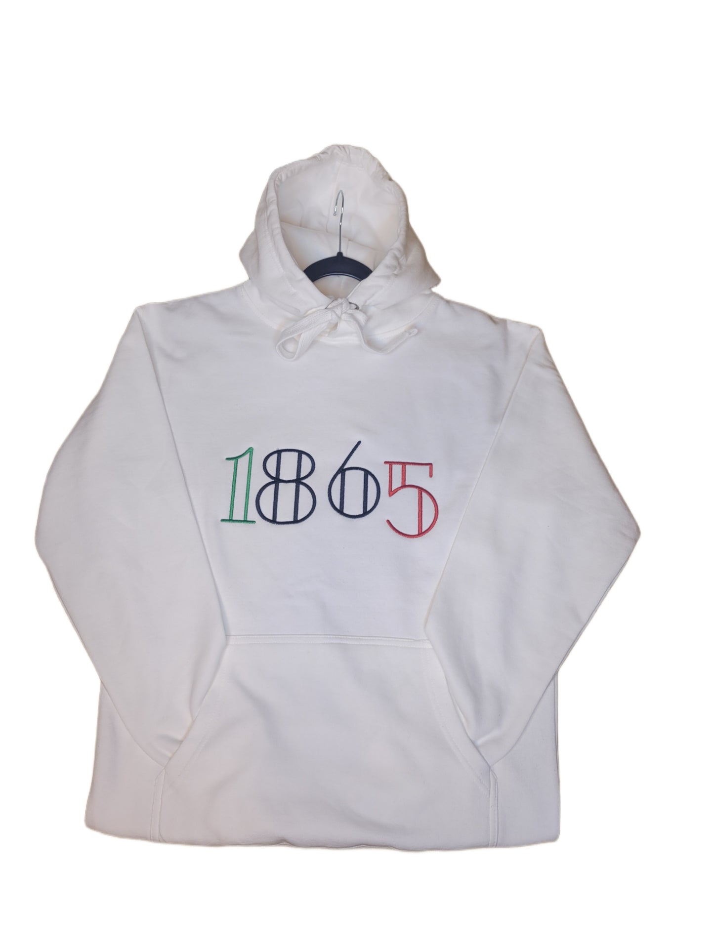 1865 - White Premium Cotton Sweatshirt