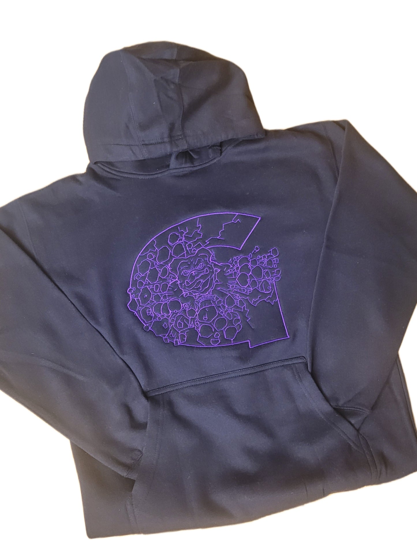 GHS "G"  Hoodie - Heavyweight Premium Cotton (Black)