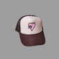 My Heart - Out of Order 5 Panel Foam Trucker (Tan/Brown)
