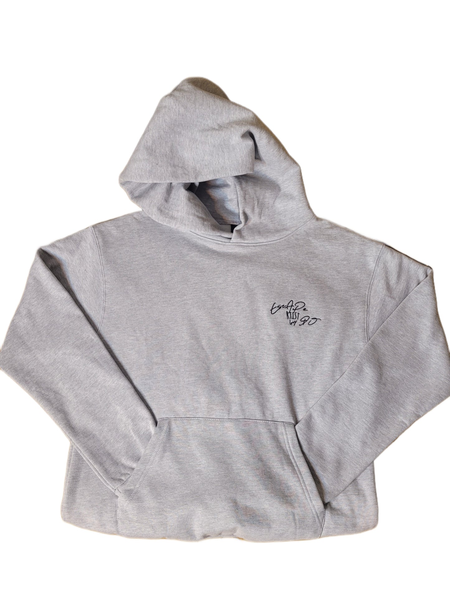 My Heart - Out of Order, Heavyweight Boyfriend Hoodie (Grey)