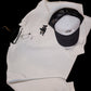 "SEA" White Pullover Cropped Top